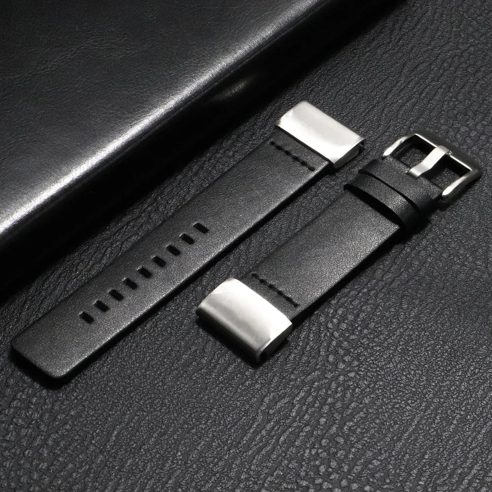 Garmin Leather Watch Band - Premium Comfort Stylish Design - Triathlete Store