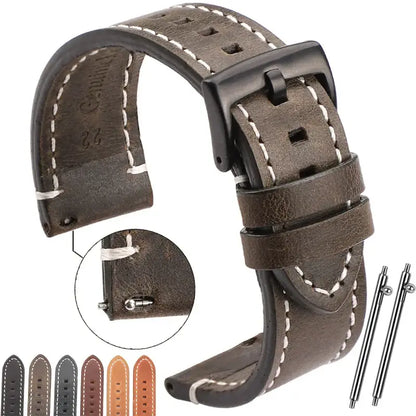 Suunto Leather Band - Durable Stylish Genuine Comfort