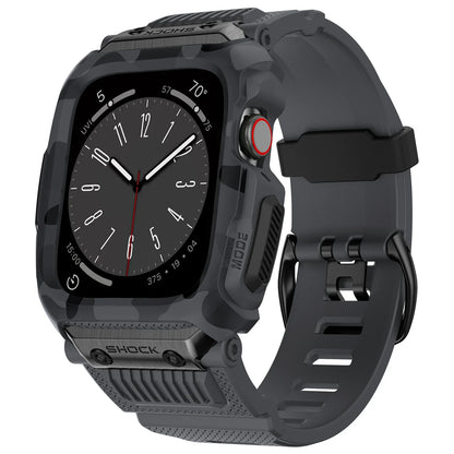 Apple Watch Camouflage Rubber Strap - Waterproof and Durable