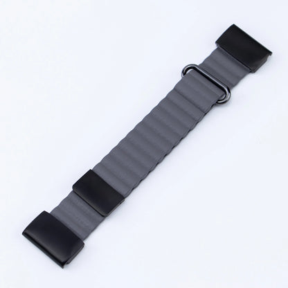 Garmin QuickFit 22/26mm Ribbed Magnetic Leather Band