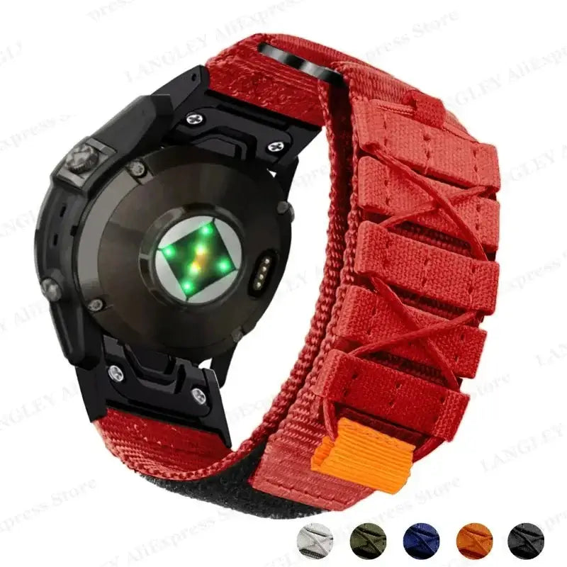 Garmin Nylon Velcro Band - Durable Breathable Strap