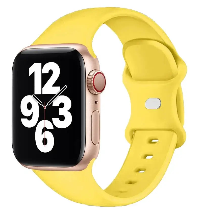Apple Watch Silicone Band - Soft Waterproof Flexible Strap