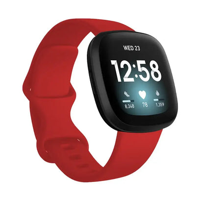 Fitbit Versa & Sense Silicone Band - Durable Stylish Straps