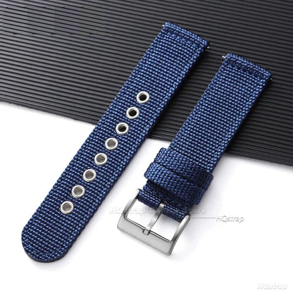 Samsung Galaxy Watch 7, 6, 5, 4 & FE Nylon Canvas Band