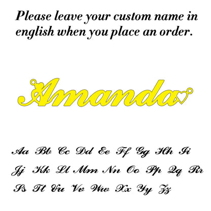 Personalized Gold Name Necklace