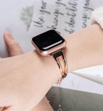 Luxury Diamond Stainless Steel Bracelet/Strap Series 11/10/9/8/7/6/5/4/ SE / Ultra 1/2/3