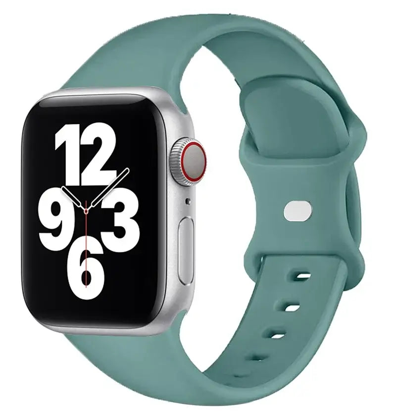 Apple Watch Silicone Band - Soft Waterproof Flexible Strap