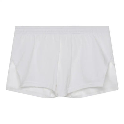 Men's Underwear Boxer Shorts Arrow Panties High Quality Sleep Bottoms Side Slit Loose Boxers Underpants Shorts