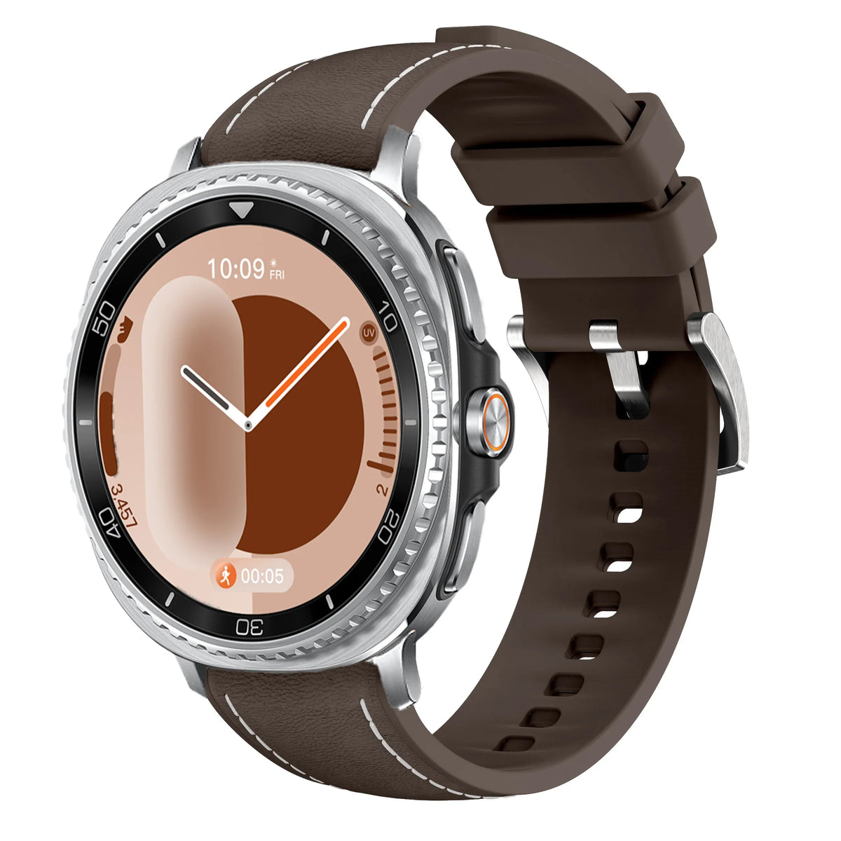 Samsung Galaxy Watch8, 8 Classic & 9 Leather & Silicone Hybrid Band