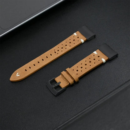 Garmin QuickFit 22/26mm Perforated Leather Band