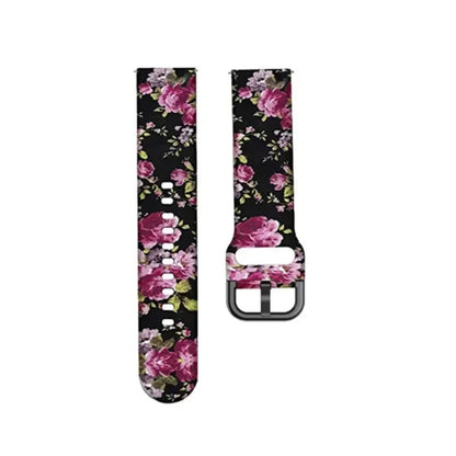 Samsung Galaxy Watch 7, 6, 5, 4 & FE Printed Silicone Band