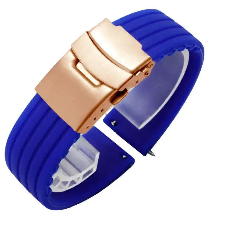 Suunto Race, Vertical & 9 Peak Ribbed Silicone Band, Folding Clasp
