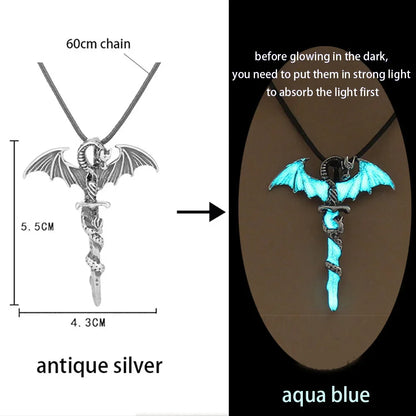 Luminous Glowing Pendant Necklace