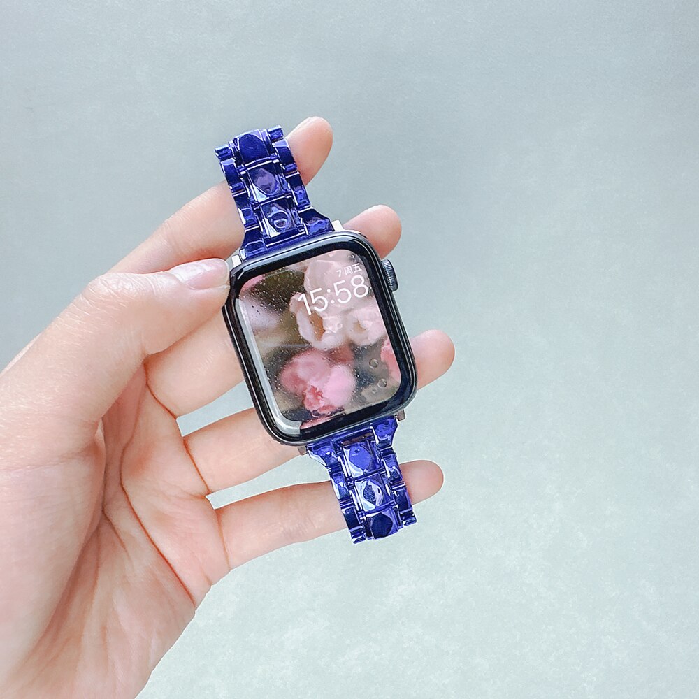 Apple Watch Resin Band Series 11/10/9/8/7/6/5/4/ SE / Ultra 1/2/3