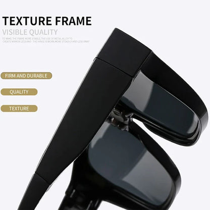 Foldable prescription sunglasses, simple and versatile, unisex, foldable sunglasses for driving.