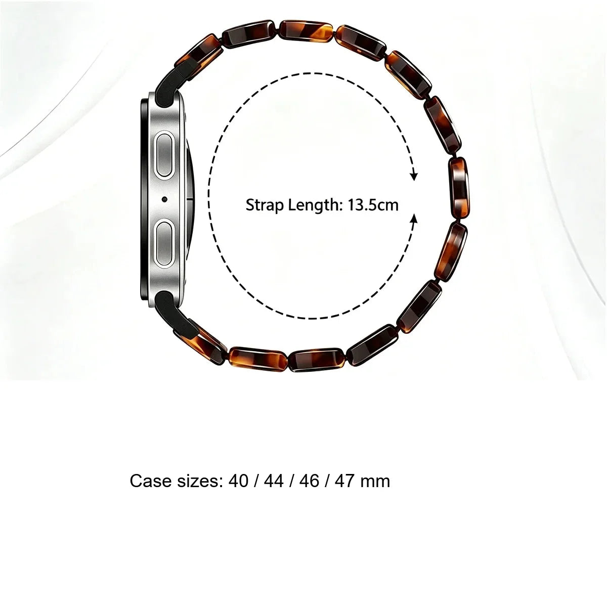 Samsung Galaxy Watch8, 8 Classic & 9 Chunky Resin Link Bracelet