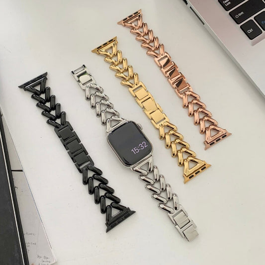 Steel Apple Watch Bracelet Strap/Band Series 11/10/9/8/7/6/5/4/ SE / Ultra 1/2/3