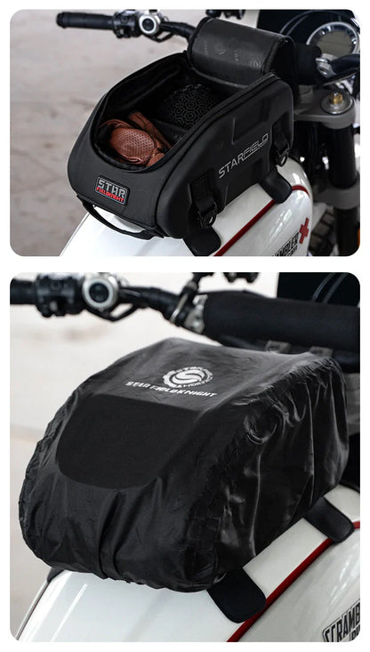 Magnetic Fuel Tank Bag Motorcycle Waterproof Large Capacity