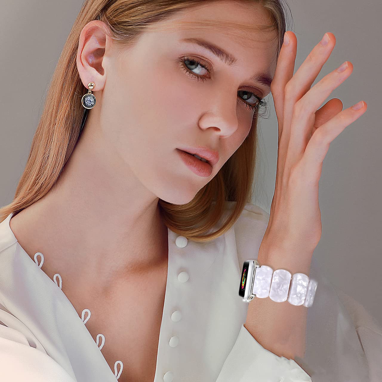 Resin Strap For Apple Watch Band/Strap Series 11/10/9/8/7/6/5/4/ SE / Ultra 1/2/3