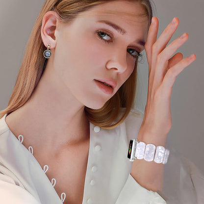 Resin Strap For Apple Watch Band/Strap Series 11/10/9/8/7/6/5/4/ SE / Ultra 1/2/3