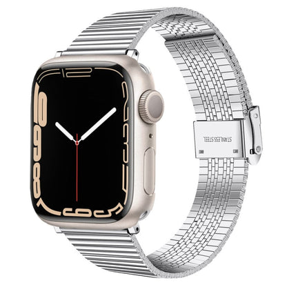 Stainless Steel Strap Apple Watch Band Series 11/10/9/8/7/6/5/4/ SE / Ultra 1/2/3