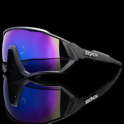 SCVCN Photochromic Bicycle Sunglasses Men Women Sport Runing Goggles UV400 Mountain Road Bike Bicycle Glasses MTB Eyewear