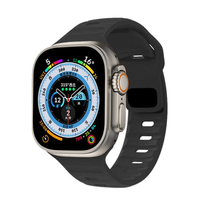 Apple Watch Silicone Strap - Waterproof, Sporty, Flexible