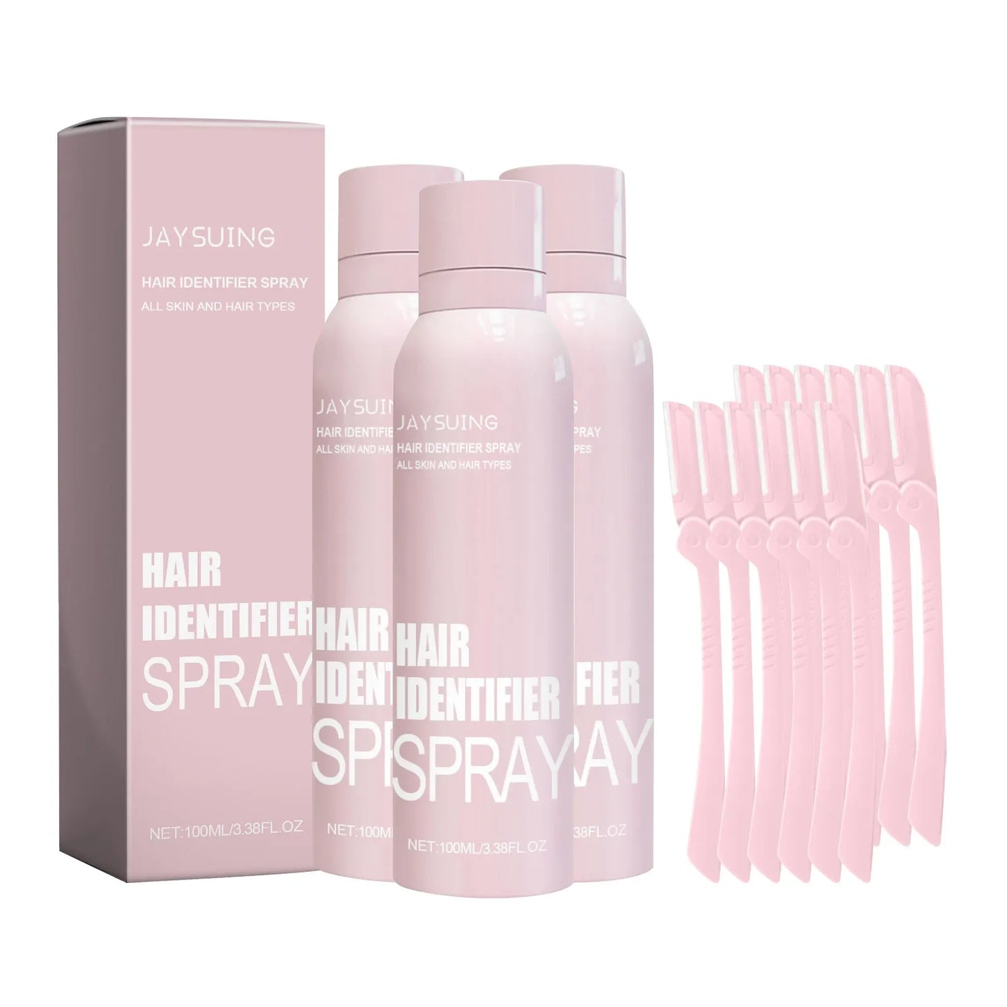 1/2/3 PCS Hair Identifier Spray For Face,to Show Facial Hair