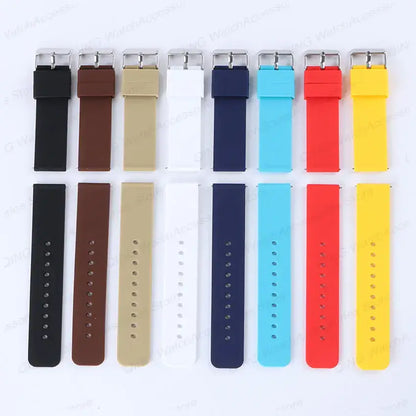 Suunto Race, Vertical & 9 Peak Smooth Silicone Band, 10 Colors