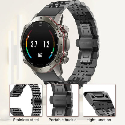 Garmin QuickFit 20/22/26mm Stainless Steel Multi-Link Bracelet