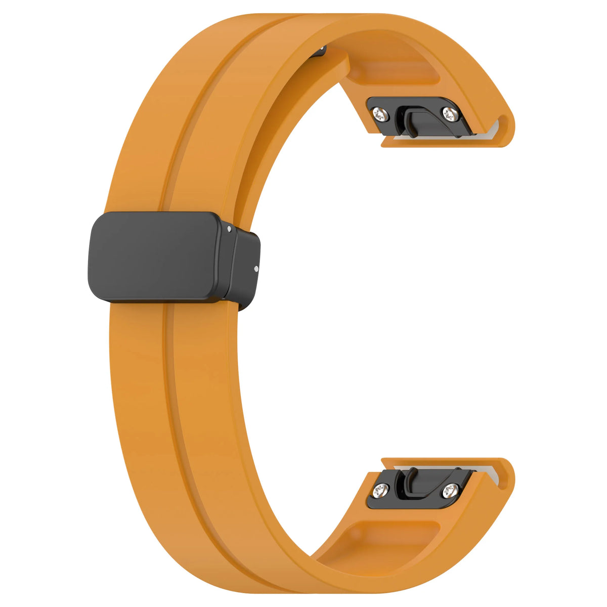 Garmin QuickFit 20/22/26mm Silicone Band with Magnetic Clasp