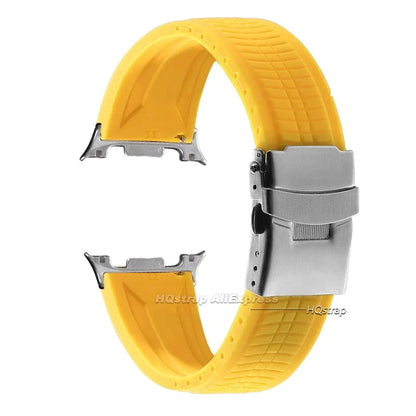 Samsung Galaxy Watch8, 8 Classic & 9 Silicone Deployant Clasp Band