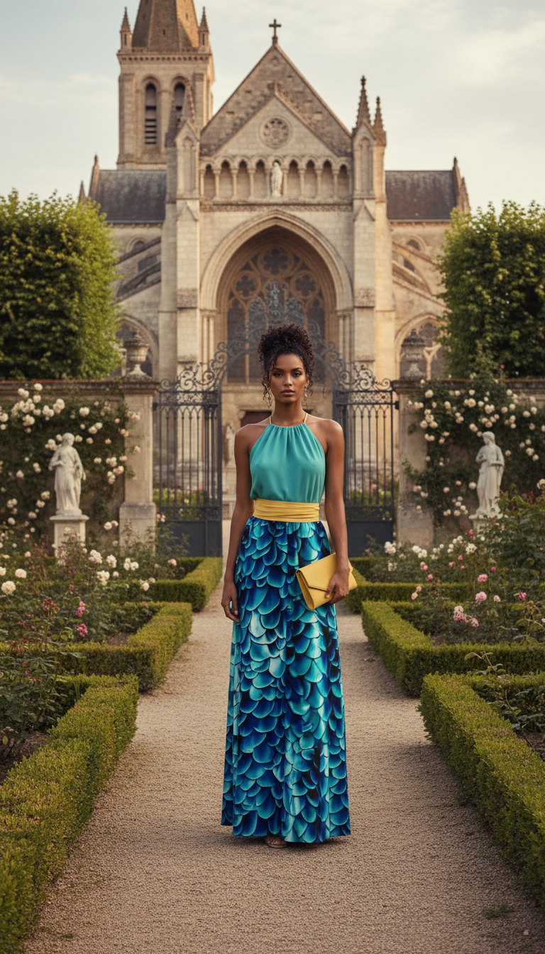 Sea Baby Backless Womens Halter Maxi Dress