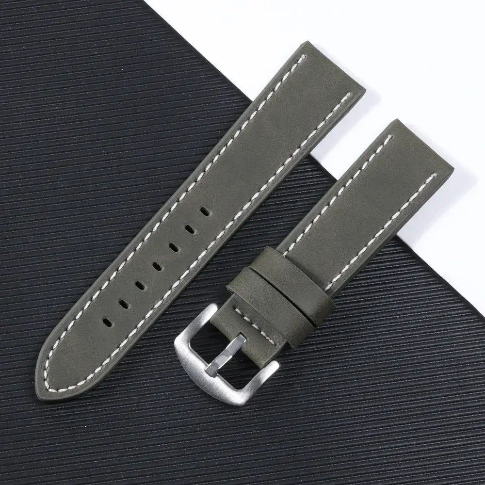 TicWatch Pro 5, Pro 3 & E3 Leather Band with Stitching Options