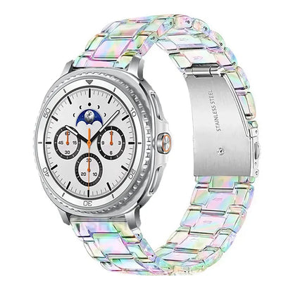 Samsung Galaxy Watch8, 9 & Ultra Clear Link Bracelet Band