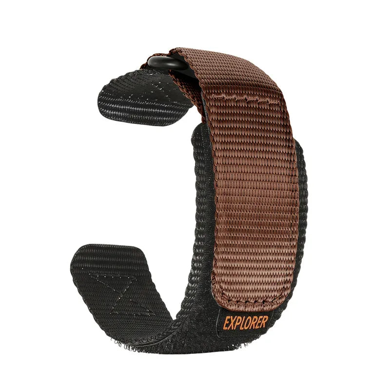 Samsung Galaxy Watch 7, 6, 5, 4 & FE Hook-and-Loop Nylon Sport Band