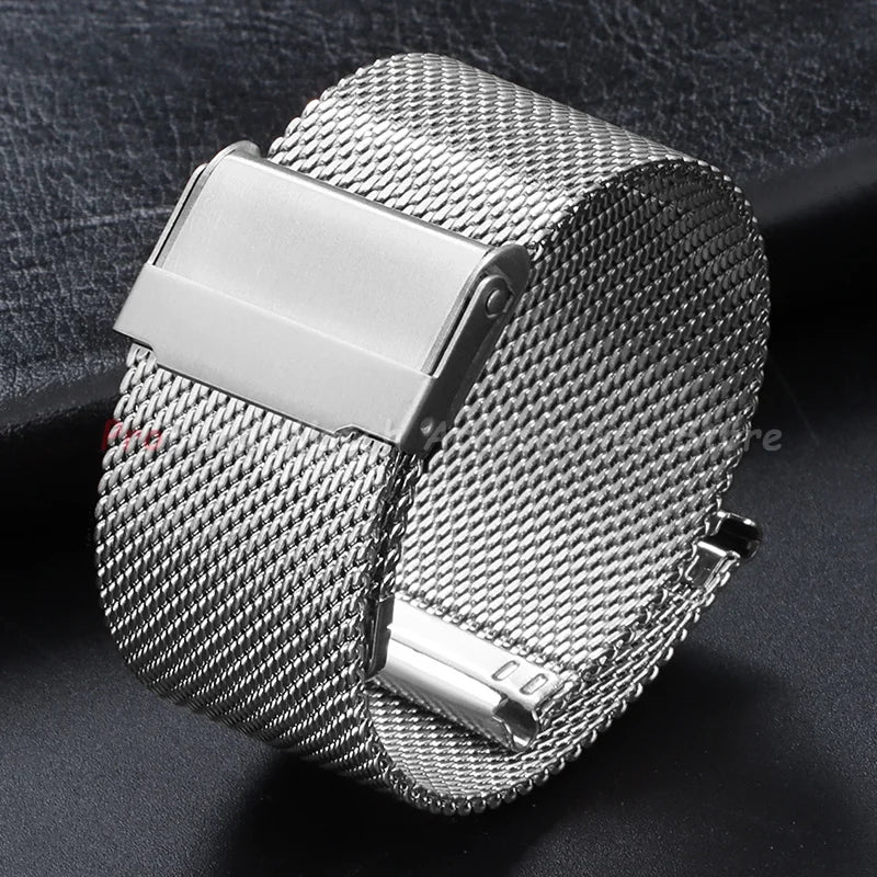 Samsung Galaxy Watch 7, 6, 5, 4 & FE Milanese Mesh Band with Sliding Clasp