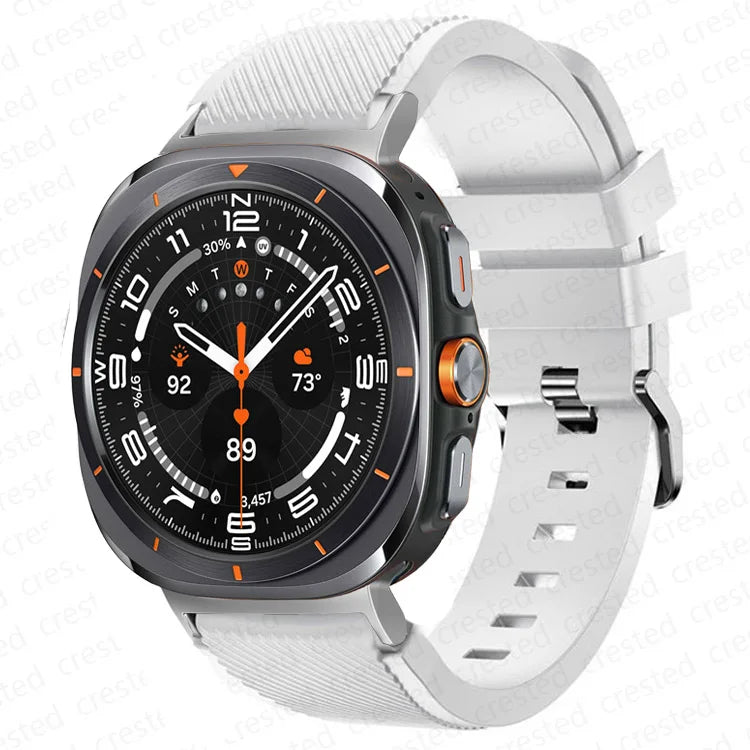 Samsung Galaxy Watch Ultra, 7, 6, 5 & FE Silicone Sport Band