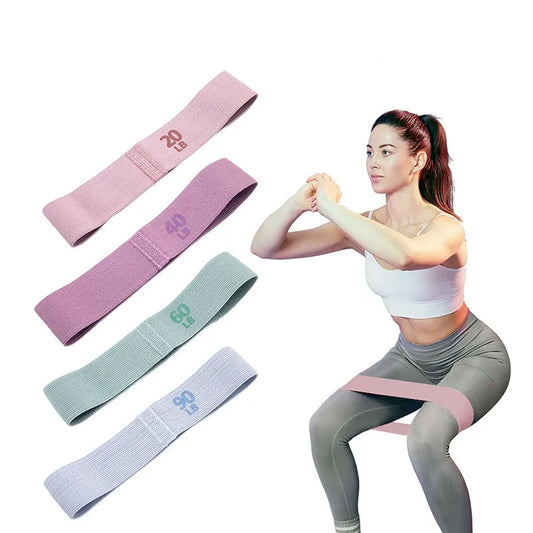 Non-Slip Fabric Resistance Bands - Wide Hip & Glute Training