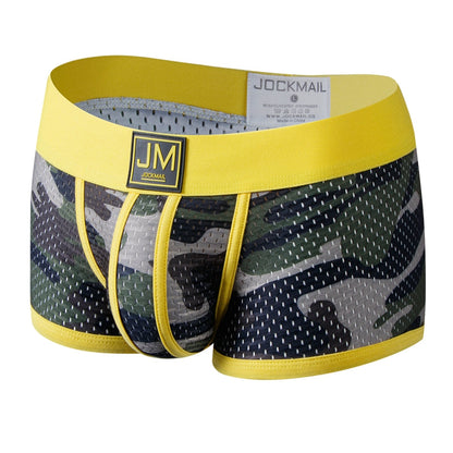 Jockmail Camo Mesh Trunks