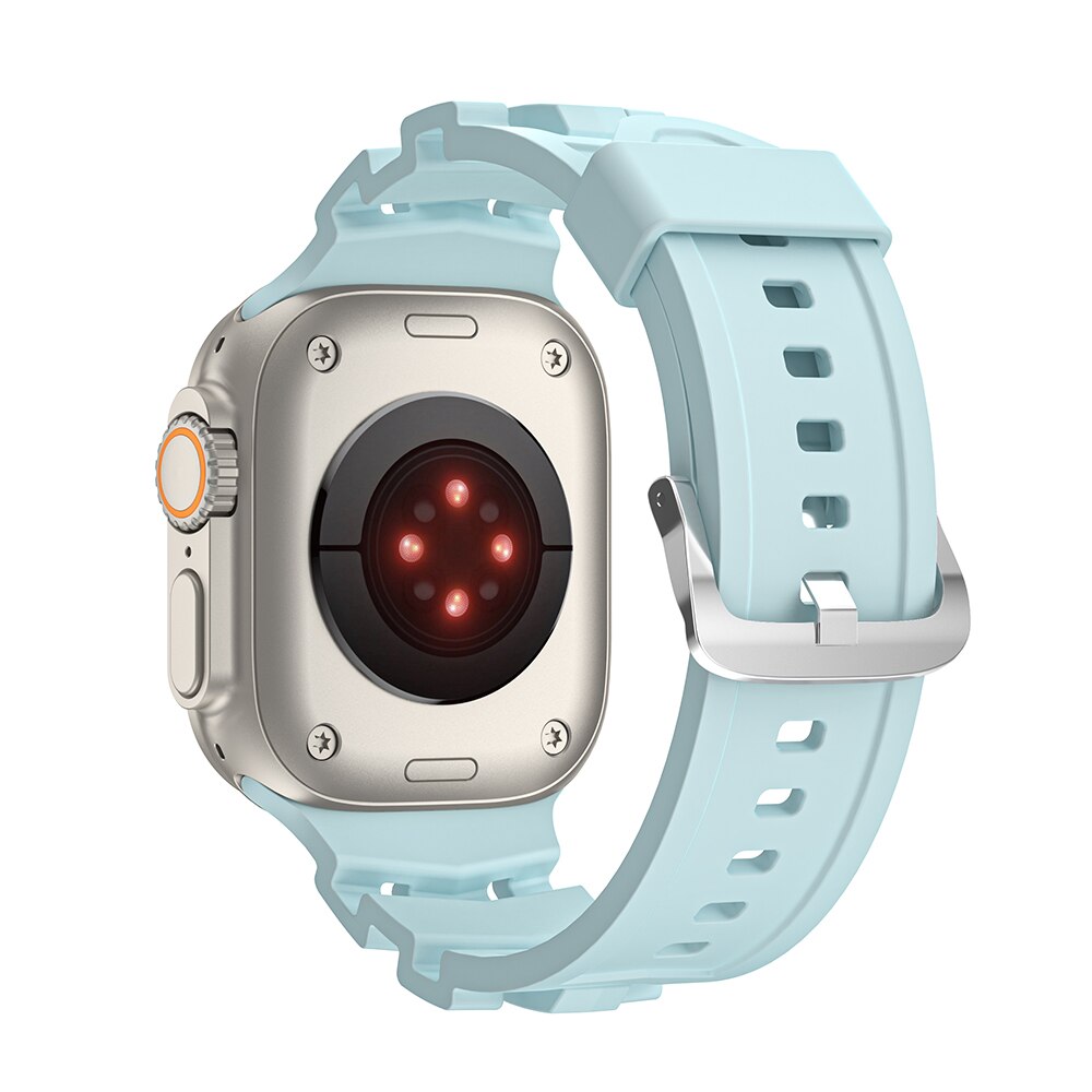 Silicone Strap Band for Apple Watch Band/Strap Series 11/10/9/8/7/6/5/4/ SE / Ultra 1/2/3