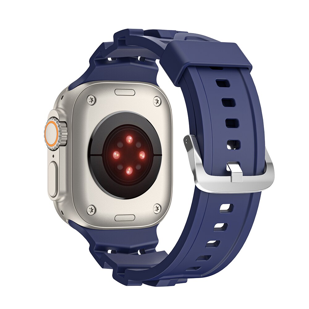 Silicone Strap Band for Apple Watch Band/Strap Series 11/10/9/8/7/6/5/4/ SE / Ultra 1/2/3