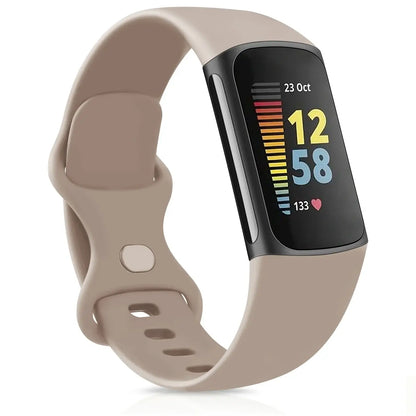Fitbit Charge 5 6 Silicone Band - Comfortable Stylish Design