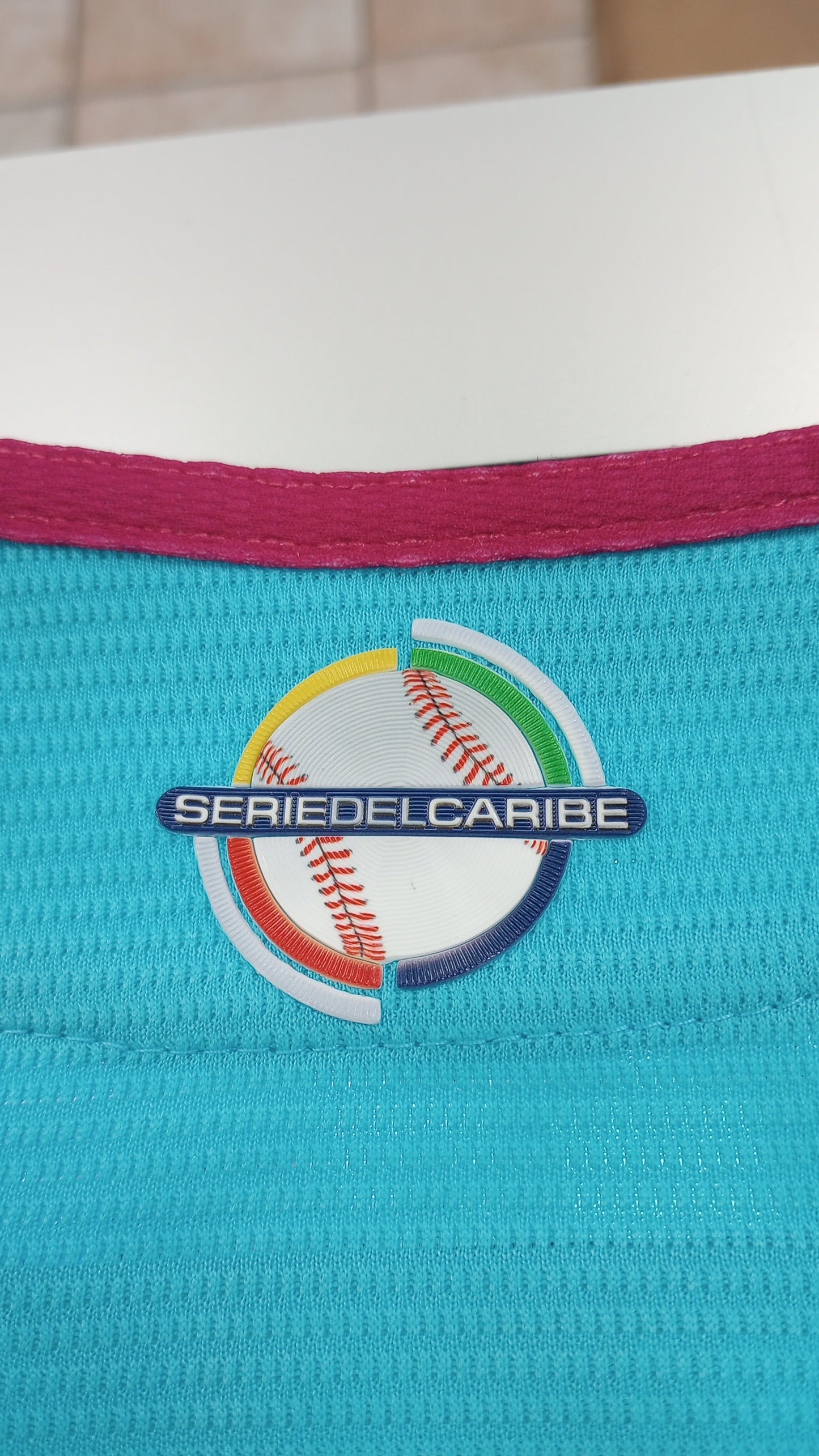 Men's Serie del Caribe 2024 OFFICIAL Dominicana Jersey - Teal