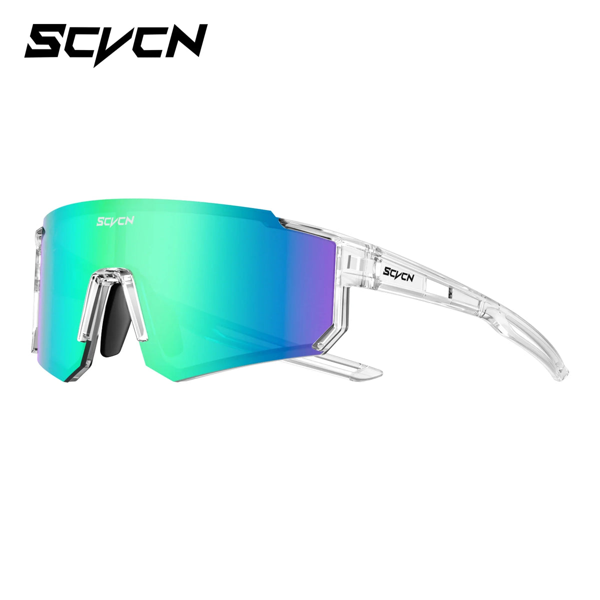 SCVCN UV400 Mountaineering Cycling Protective Glasses Running Sunglasses Stylish Hiking Driving Glasses MTB Sports Sunglasses