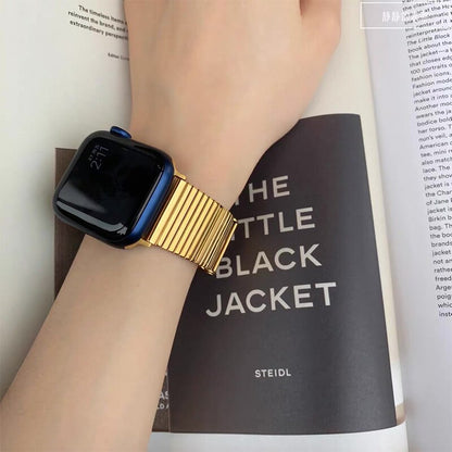 Stainless Steel Strap Apple Watch Band Series 11/10/9/8/7/6/5/4/ SE / Ultra 1/2/3