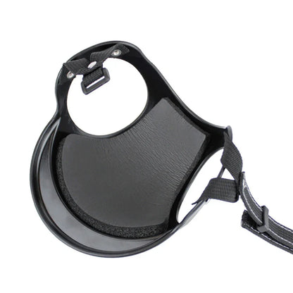 Cool Black Pet Dog Bicycle Safety Hat Adjustable Straps Helmets