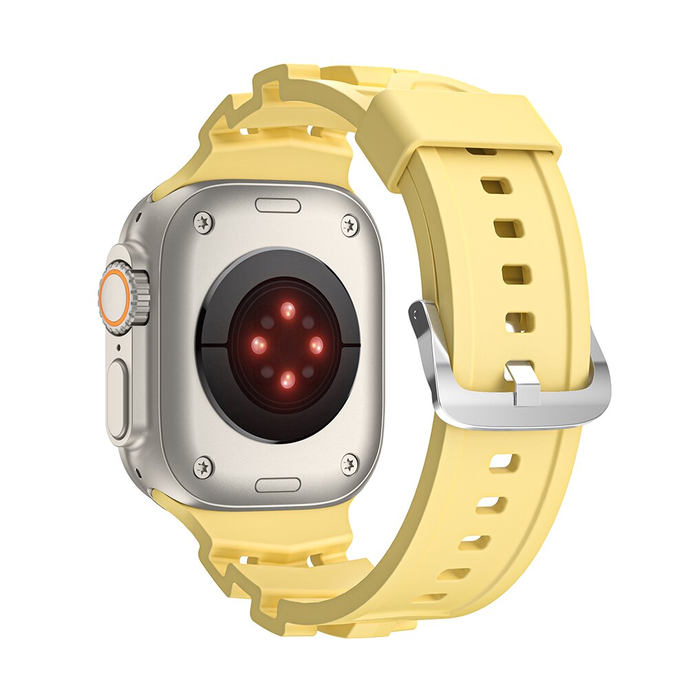 Silicone Strap Band for Apple Watch Band/Strap Series 11/10/9/8/7/6/5/4/ SE / Ultra 1/2/3