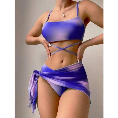 Serena three piece swimsuit