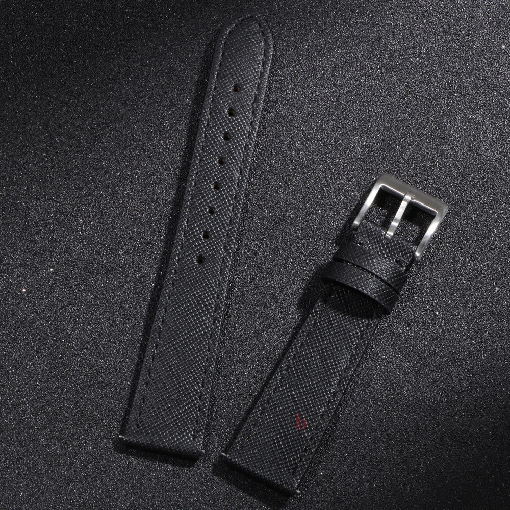 Samsung Galaxy Watch 7, 6, 5, 4 & FE Saffiano Leather Band